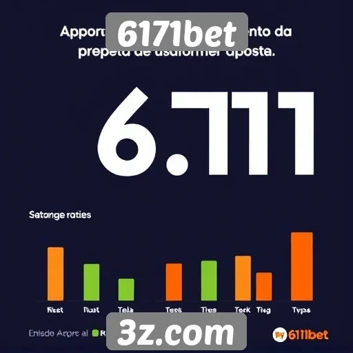 Estatísticas de usuários ativos no 6171bet