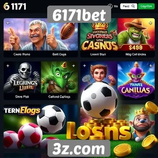 Guia de jogos populares disponíveis na 6171bet